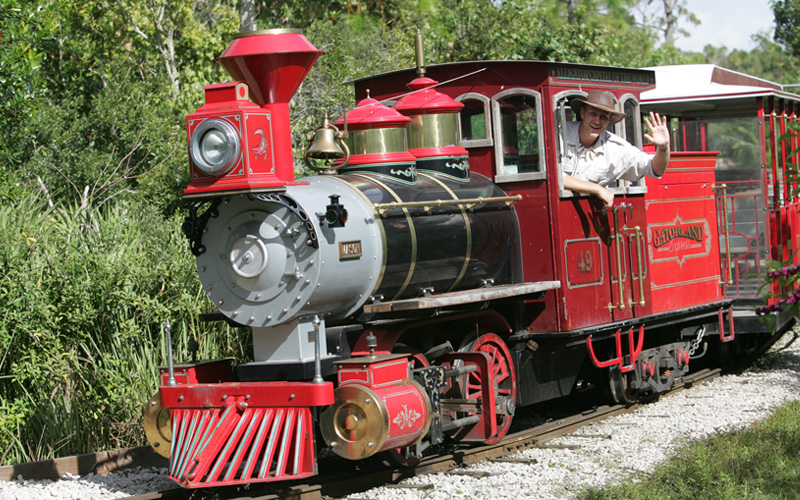 All Aboard the Gatorland Express Train